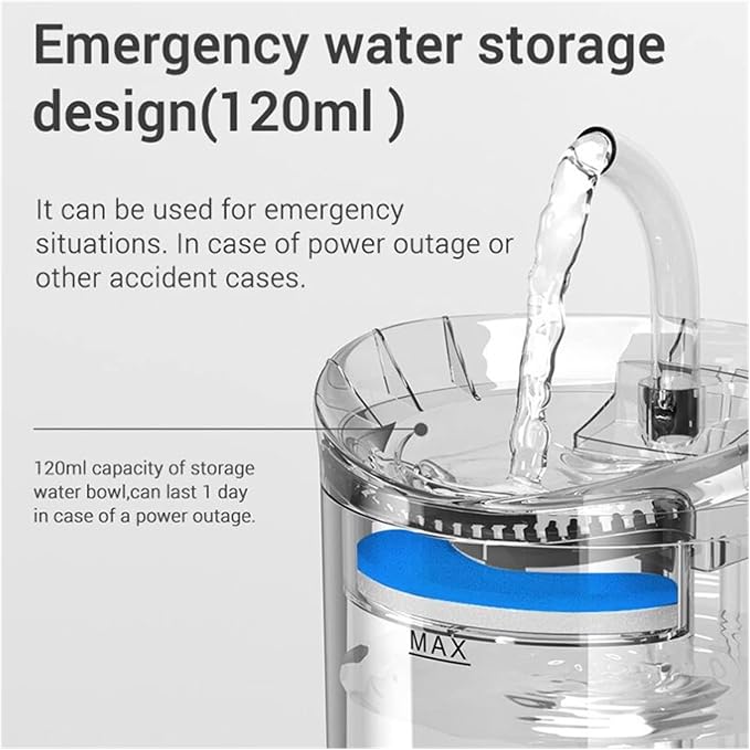 CrystalFlow Pet Water Fountain