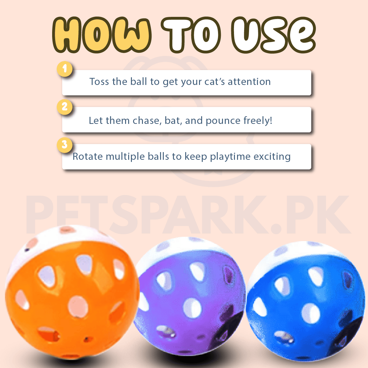 Cat Ball Jingle Balls * 1 -- Cat Toy