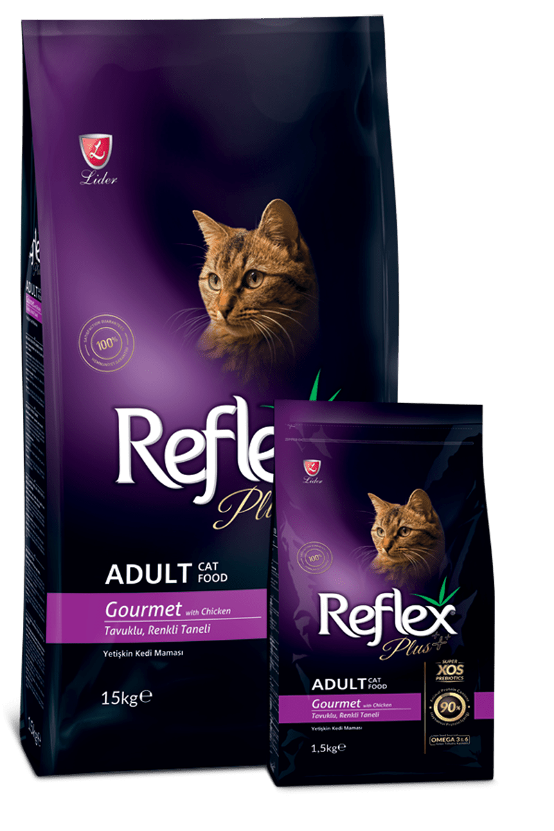 Reflex Plus Cat Food Gourmet 1.5Kg