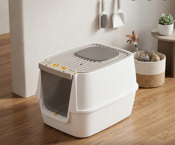 MeowSpace Imported Covered Litter Box