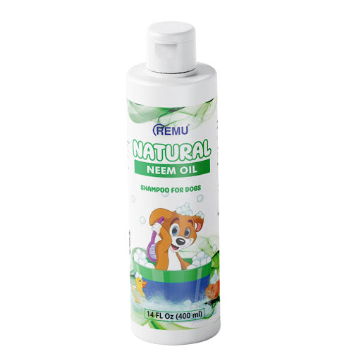 Remu - Natural Neem Oil Medicated Shampoo for Dogs -500ml