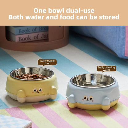 Happy Feet Stainless Steel Pet Bowl