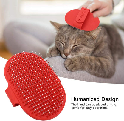 Round Silicone Pet Bath Brush