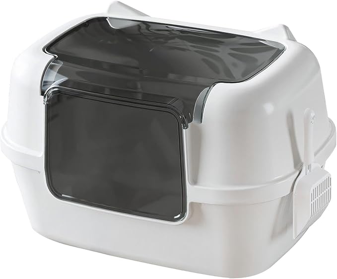 Fully Enclosed Cat Litter Box