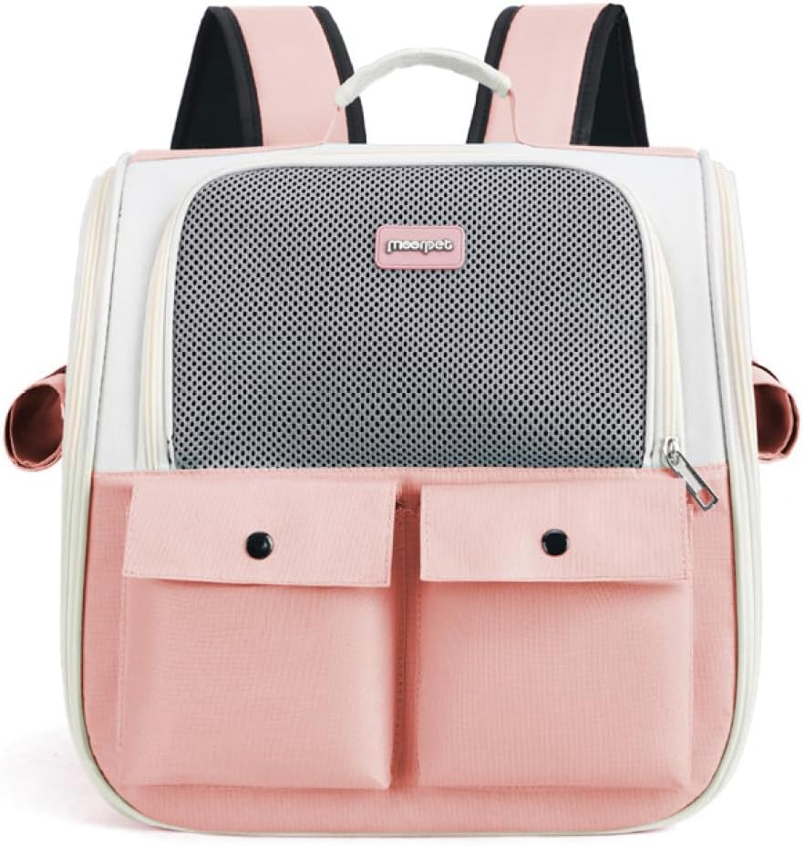 Moorpet Breathable Soft-Sided Pet Carrier for Cats & Small Dogs