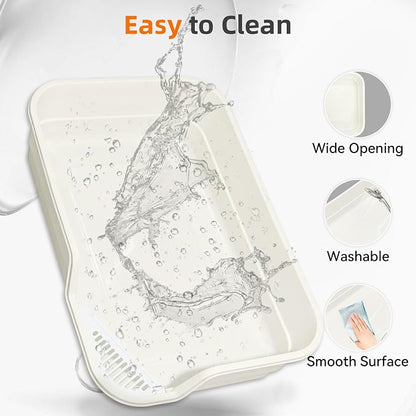 PawEase Cat Litter Tray with Scoop