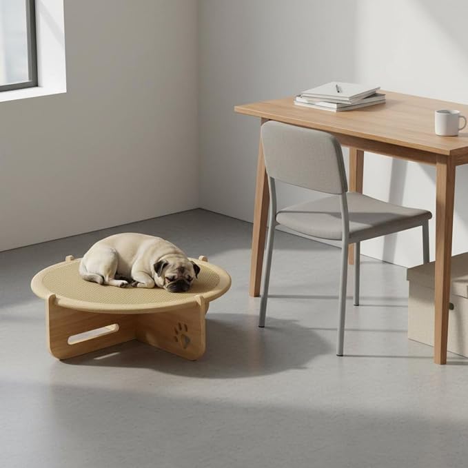 2-in-1 Cat Scratcher & Hammock Bed