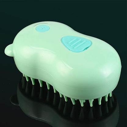 Pet Soft Steamy Brush for Removing Tangled And Loose Hair