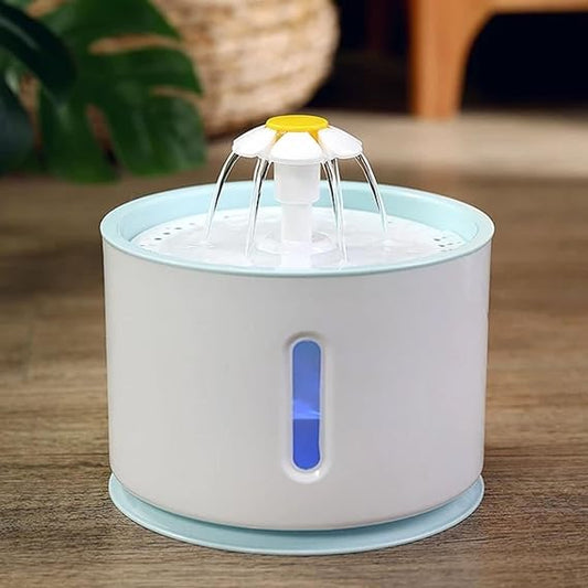 Flower Design Pet Water Fountain