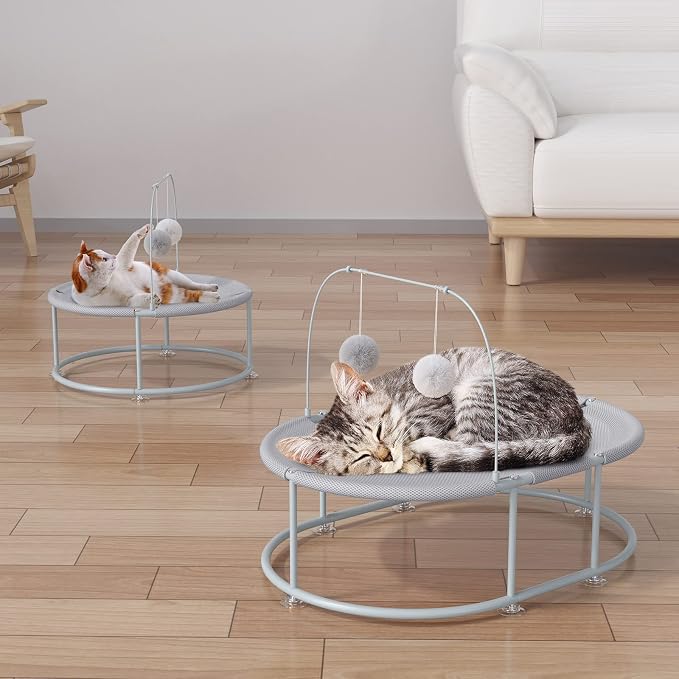 Top Med Cat Soft Hammock With Hanging Toy