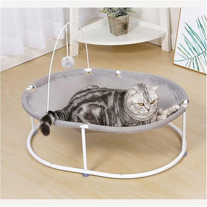 Top Med Cat Soft Hammock With Hanging Toy