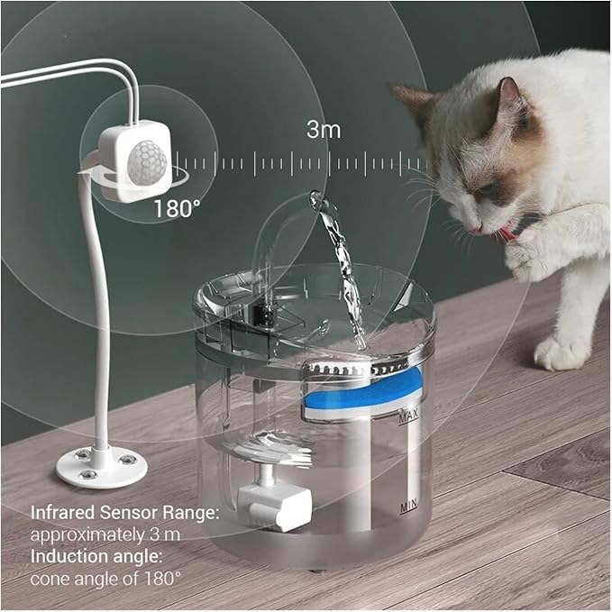 CrystalFlow Pet Water Fountain