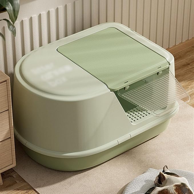 Jumbo Hooded Cat Litter Box