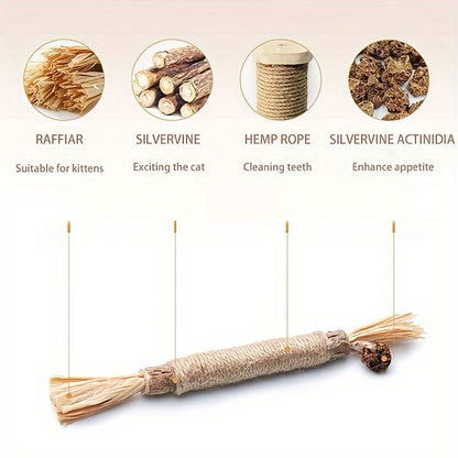 All Natural Catnip Teething Toy for Cats (Free Delivery)