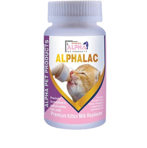 Alphalac Kitten Milk Replacer 150 Grams