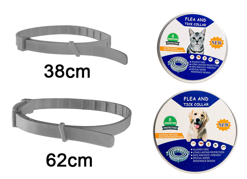 Anti Flea & Tick Collar (Ideal for Outdoor Cats & Dogs) FREE DELIVERY