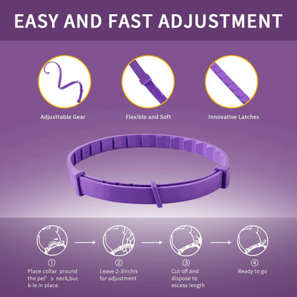 Anxiety Relief Pheromone Calming Collars for Cats and Dogs