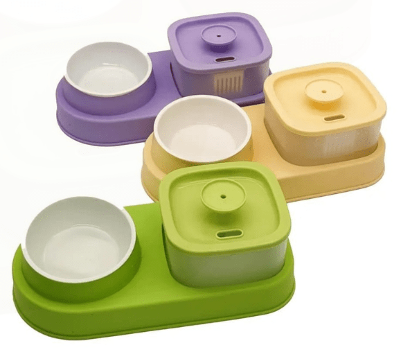Automatic Pet Food and Water Dispenser
