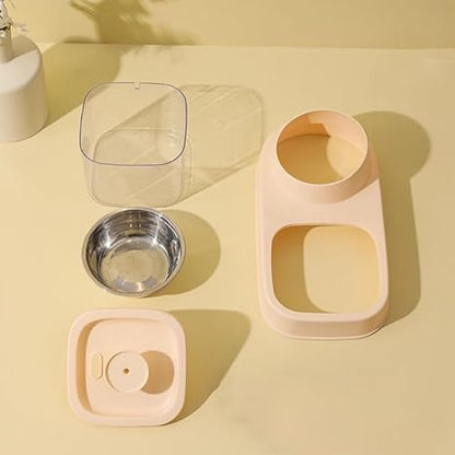 Automatic Pet Food and Water Dispenser