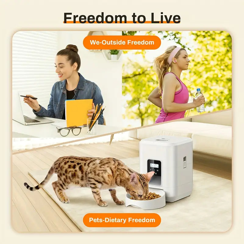 Automatic Pet Food Feeder - 4L