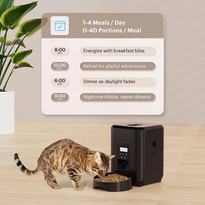 Automatic Pet Food Feeder - 4L