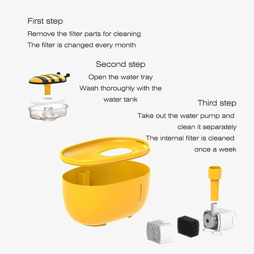 Bee Fountain for Pets 2.0L