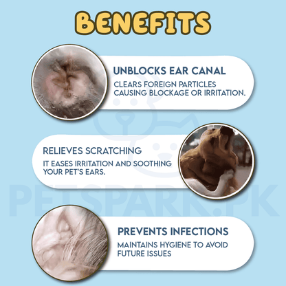 Best Quality Ear Cleaning Liquid for Cats & Dogs