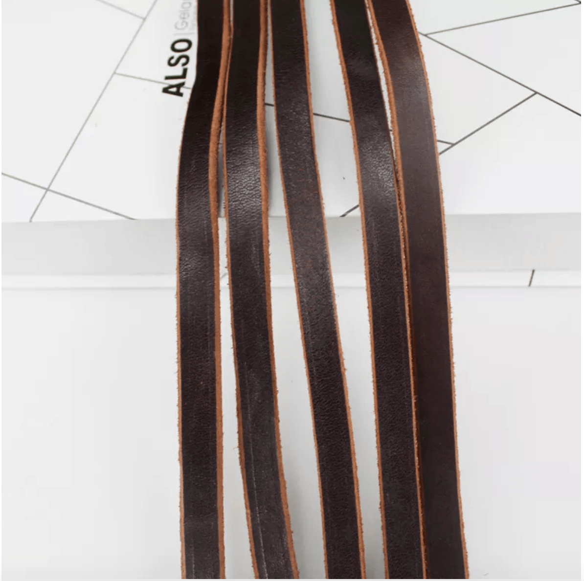 Brown GSD Show Leash for Dogs
