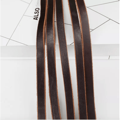 Brown GSD Show Leash for Dogs