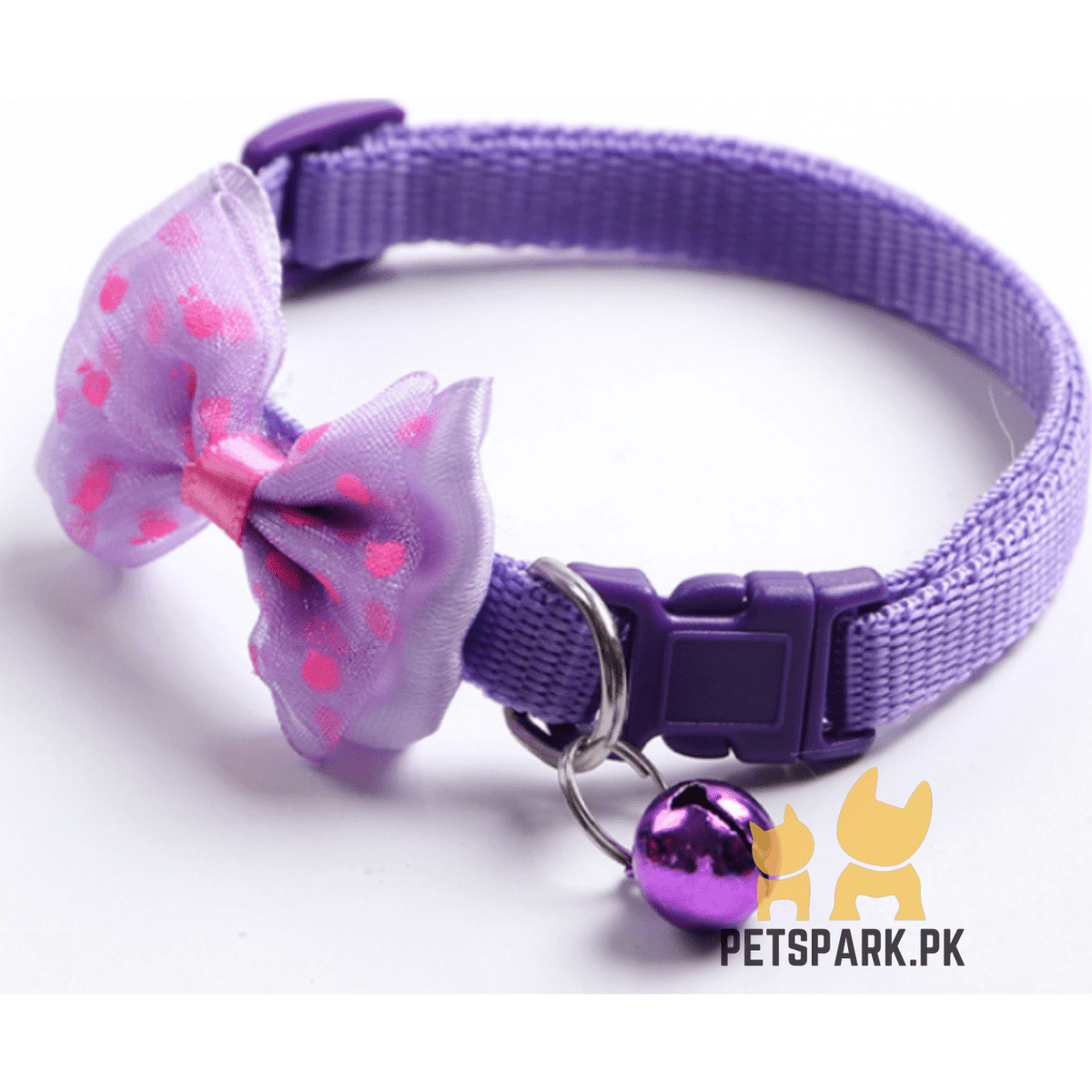 Cat Bow Collars with Bell Adjustable For Cats