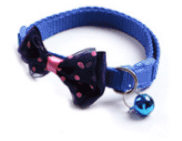 Cat Bow Collars with Bell Adjustable For Cats