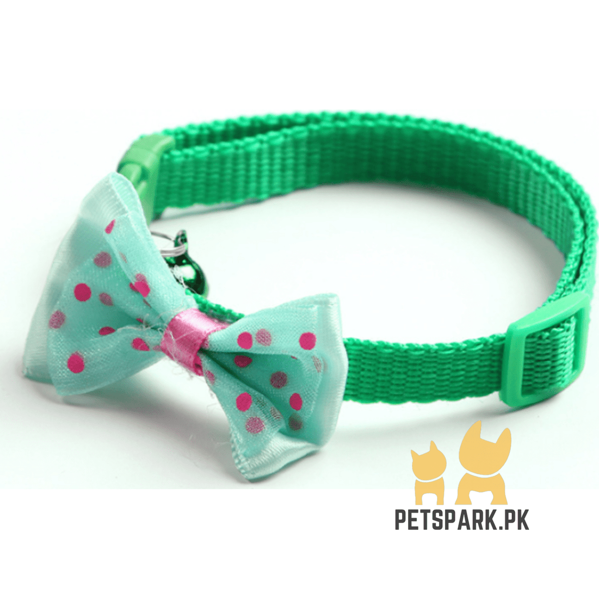 Cat Bow Collars with Bell Adjustable For Cats