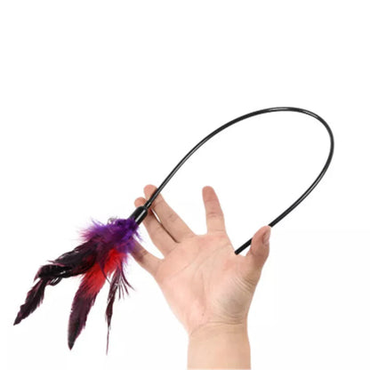 Cat Colourful Playing Stick