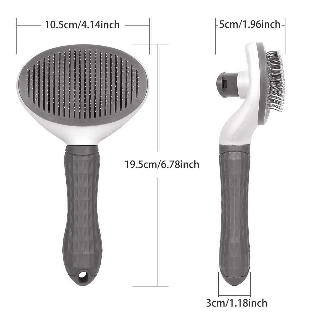 Cat & Dog Brush, Self Cleaning Slicker Brushes for Shedding and Grooming Removes Loose Undercoat for Cats Dogs