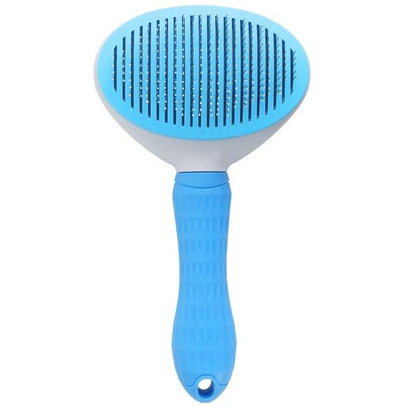Cat & Dog Brush, Self Cleaning Slicker Brushes for Shedding and Grooming Removes Loose Undercoat for Cats Dogs