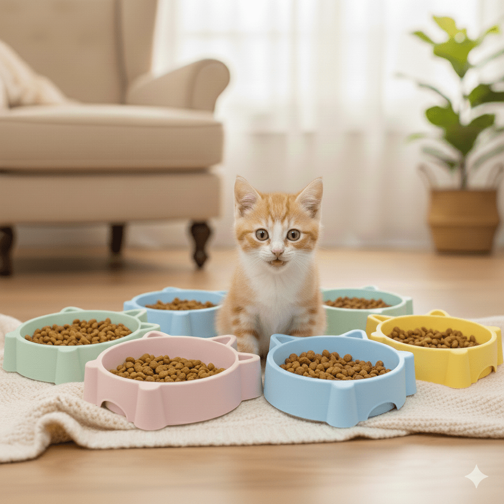 Cat Face Bowl