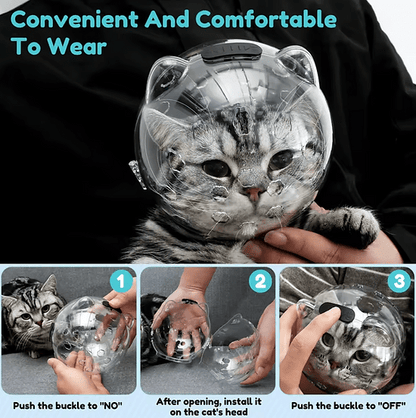 Cat Face Mask For Grooming Large (6.30 x 5.12)