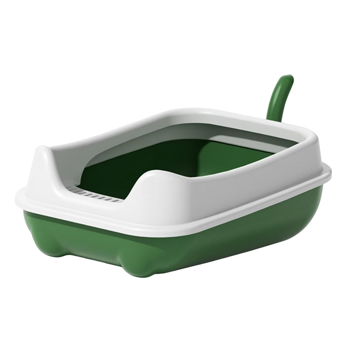 Cat Litter Box for Indoor Cats with Rim