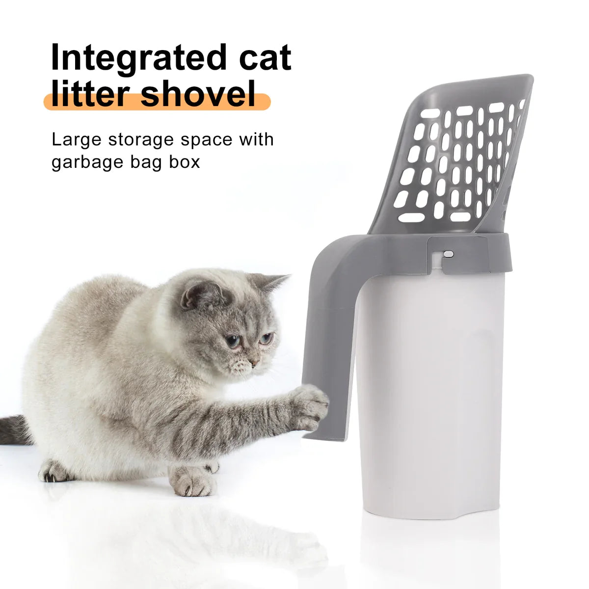 Cat Litter Scooper with Free Roll