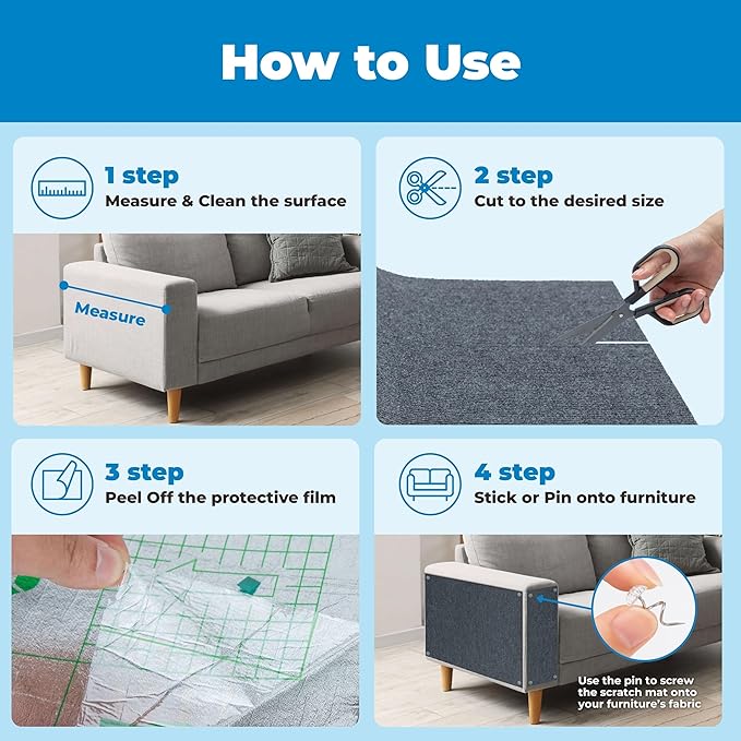 Cat Sticky Sofa Scratching Mat