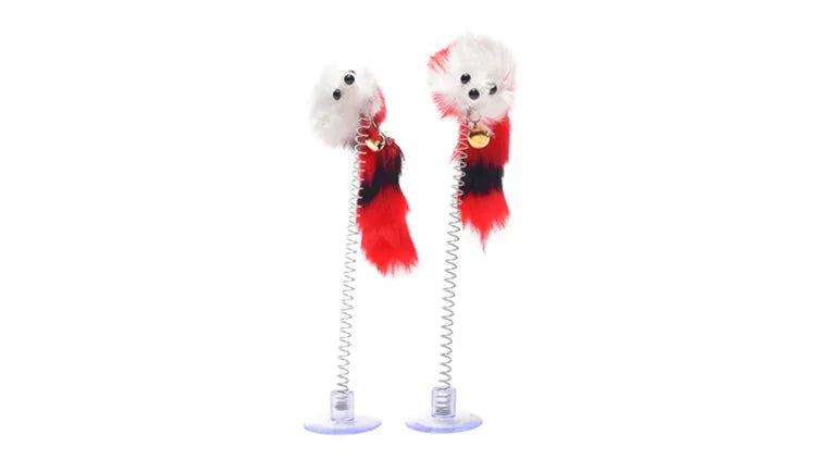Cat Suction Spring Toy (01 Piece)