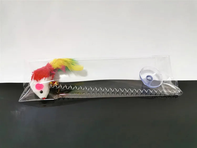 Cat Suction Spring Toy (01 Piece)
