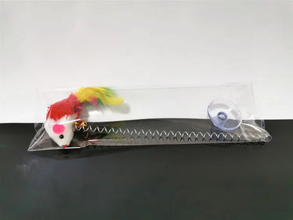 Cat Suction Spring Toy (01 Piece)