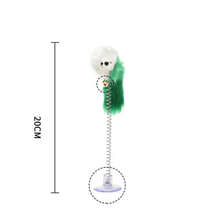 Cat Suction Spring Toy (01 Piece)