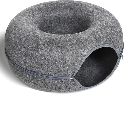 Cat Tunnel Bed for Indoor Cats Extra Large