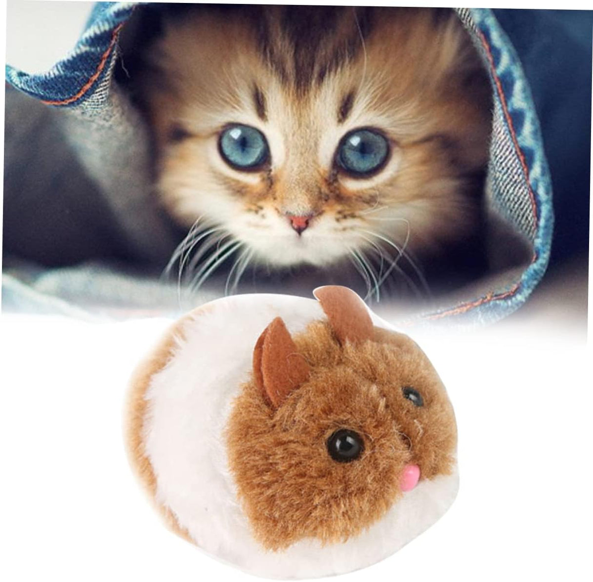 Movable Mouse Toy for Cats