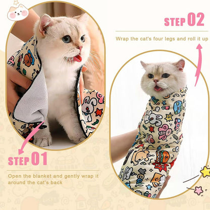 Cat Wrap for Grooming