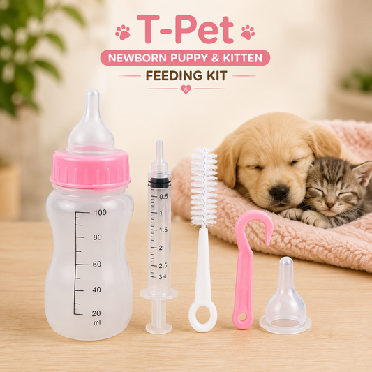 T-Pet Newborn Puppy & Kitten Feeding Kit