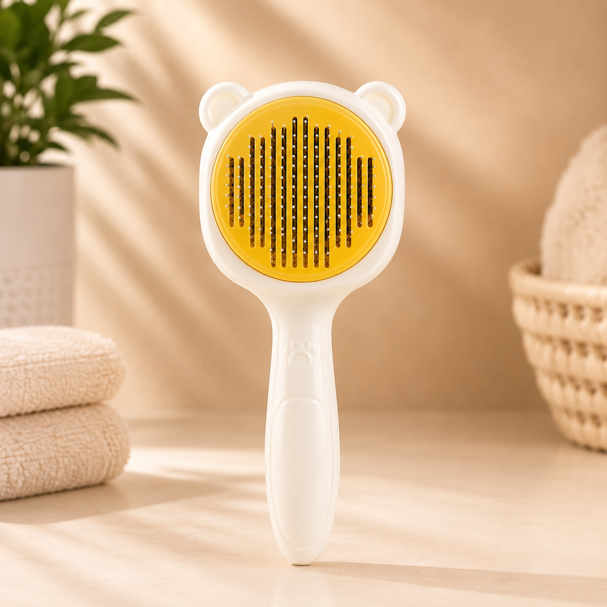 PetZilla Self Cleaing Button Brush