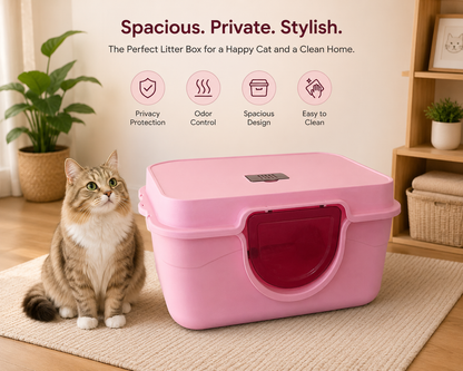 Bingow Paw Litter Box With Scoop